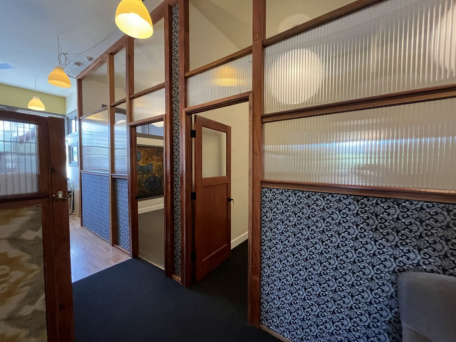The Back Office entrance